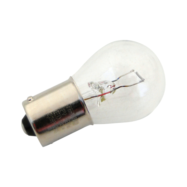 Kugellampe, Glühlampe für Blinker und Bremslicht 12V 21W BA15s